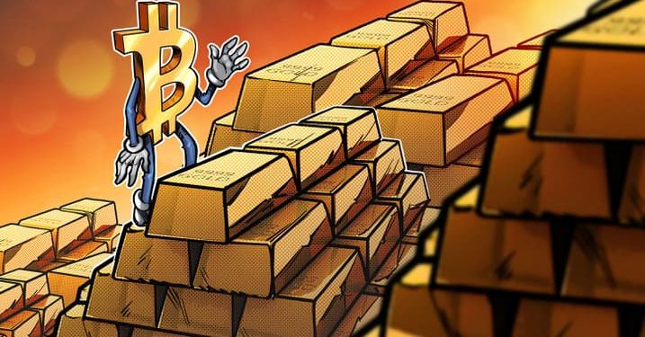 Bitcoin thực sự chỉ chiếm 2% vốn hóa thị trường vàng
