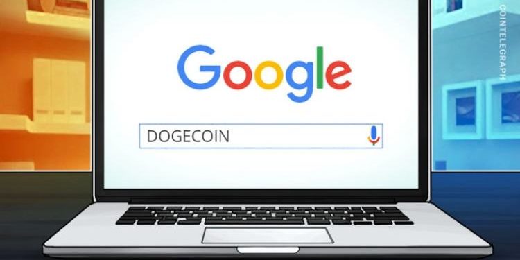 Lần đầu tiên sở thích tìm kiếm trên Google của Dogecoin vượt xa Bitcoin