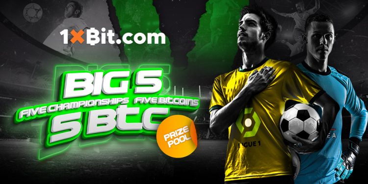 1xBit tổ chức cuộc thi đặt cược BIG 5 với tổng giải thưởng lên đến 5 BTC