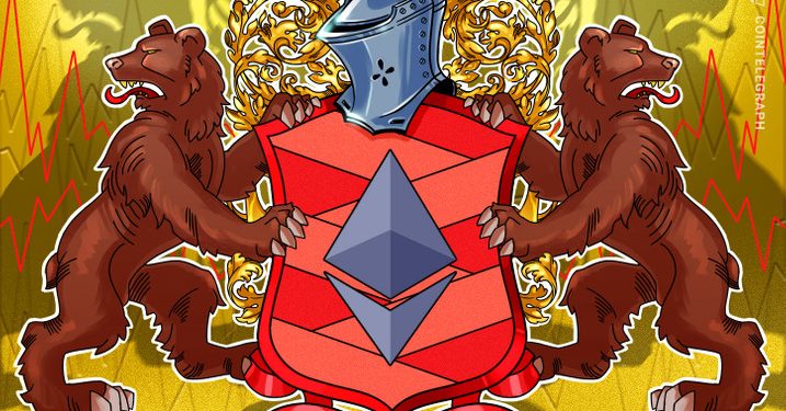 Các trader chuyên nghiệp biến thành gấu sau khi giá Ethereum giảm xuống còn 3.200 USD