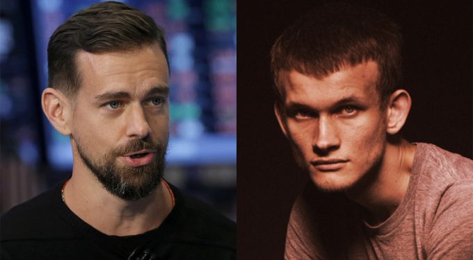 Jack Dorsey và Vitalik Buterin khẩu chiến về tiền mã hóa