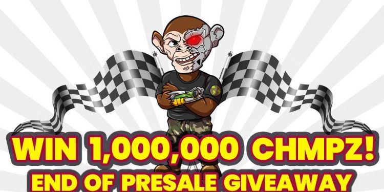 Nhận tới 500.000 CHMPZ token từ chiến dịch “Quà tặng kết thúc Presale” của Chimpzee