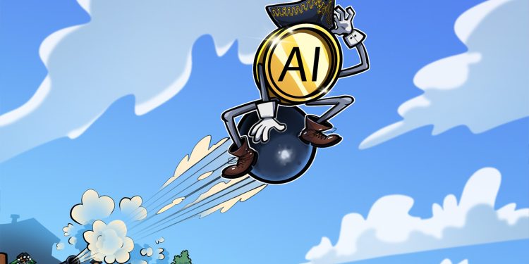 Token AI ghi nhận mức tăng hai chữ số khi vốn hóa thị trường tăng gấp đôi sau một tháng