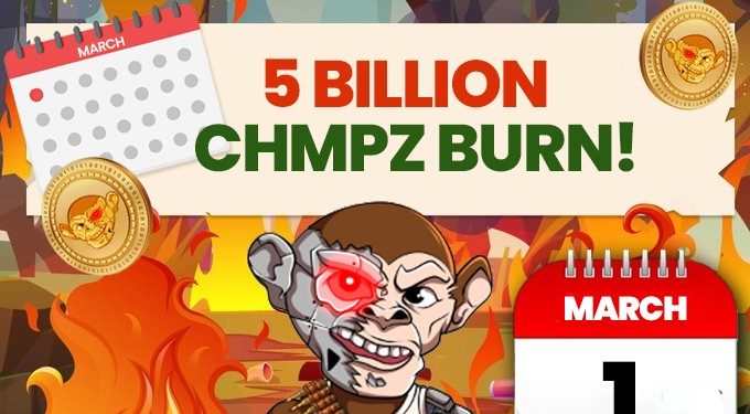 Tổ chức một đợt đốt token lớn và cho ra mắt hộ chiếu NFT trong tháng 3 tới – Đã đến lúc tham gia vào Chimpzee
