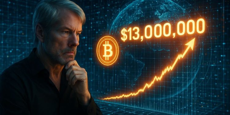 Bitcoin sẽ đạt 13 triệu USD? Michael Saylor dự báo mức tăng 12.280%