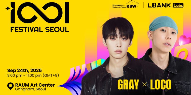 LBank Labs ra mắt “1001 Festival Seoul” tại KBW 2025 để thúc đẩy cộng đồng Web3