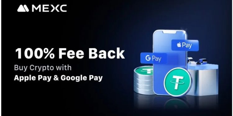 MEXC tích hợp Apple Pay & Google Pay: Mua crypto dễ dàng, hoàn phí 100% cho giao dịch đầu tiên