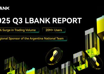 Lbank phát hành báo cáo Q3 2025: Khối lượng giao dịch hàng ngày 8,5 tỷ usd tăng 71% so với quý trước khi người dùng toàn cầu vượt 20 triệu