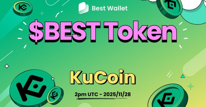 Best Wallet sẽ niêm yết trên KuCoin lúc 2:00 PM UTC (21:00 giờ Việt Nam) ngày 28/11 – Liệu sẽ có thêm các sàn Tier-1 theo sau?